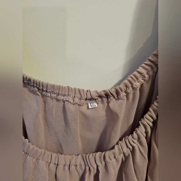 SHEIN Plus size Off Shoulder Maxi dress - Picture 2 of 4